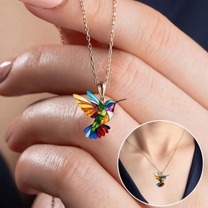 Aurea™ | Stunning Hummingbird Pendant Necklace