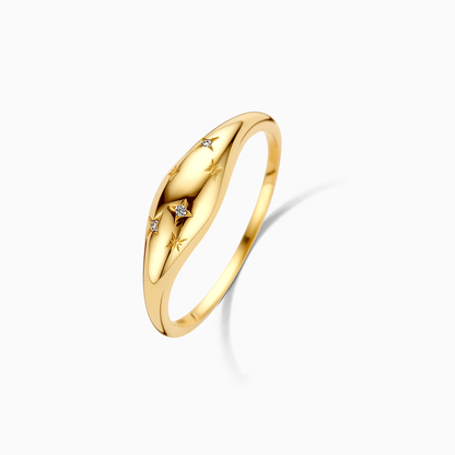Dôme™ | Gold Diamond Ring